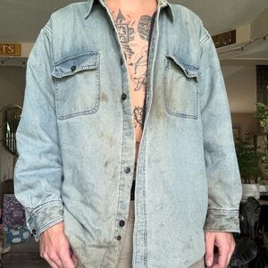 Vintage St John’s Bay insulated Denim Work Coat
